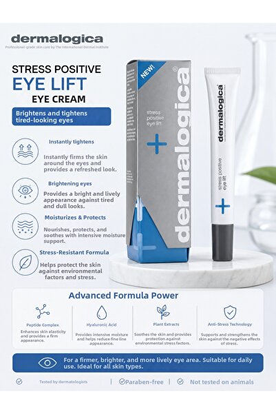 Dermalogica Stress Positive Eye Lift 25 ml – Eye Care, Firming and Revitalizi...