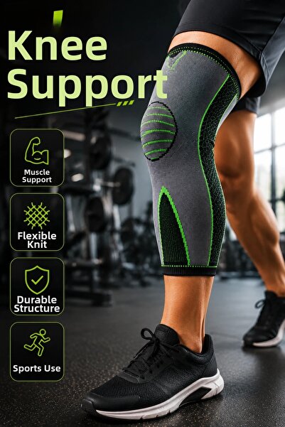 canrodi Compression Sports Knee Brace with Knee and Calf Support for Fitness ...