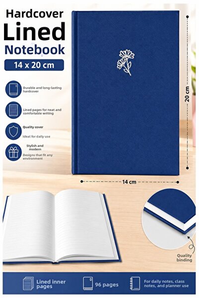 Artlantis Quality Notepad A5 14X20Cm 1 Piece Lizz Esp180C Lined Rubberized Ha...