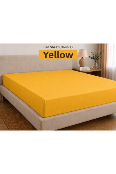 LaLiva Design Your Own Combination - Double Elastic Sheet - Color - Yellow