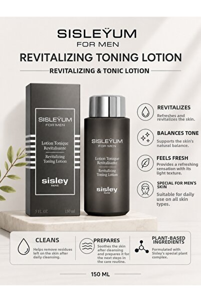 Sisley For Men Revitalizing Lotion 150 ml – Revitalizing Tonic That Helps Ref...