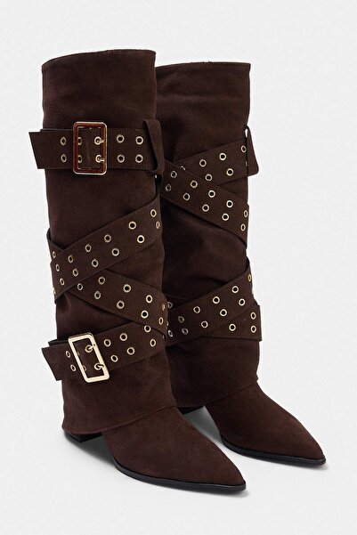 TRENDYOL SHOES Knee-High Boots