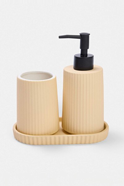 TRENDYOLMİLLA HOME 3-teiliges Keramik-Badezimmer-Set TPHAW27BST00001