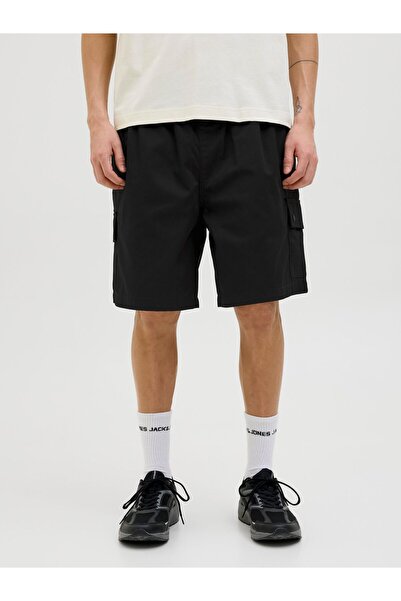 Jack & Jones Cargo-Shorts mit weitem Bein