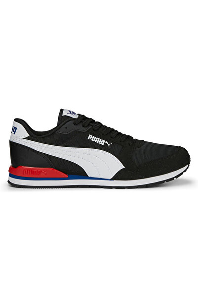 Puma Men's Casual Sneaker Shoes 38464010 St Runner V3 Mesh Black- White-