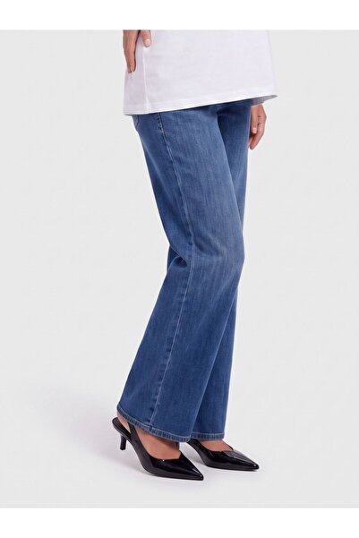 ONLY MATERNITY Jeans mit weitem Bein OLMMADISON Hohe Taille Weiter Beinschnit...