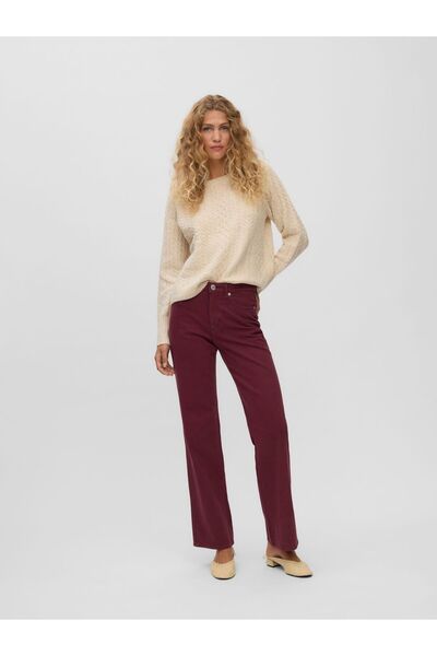 Vero Moda Weit geschnitten VMTESSA Hohe Taille Weiter Beinschnitt Jeans