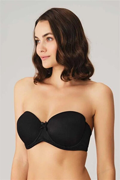 SS HOME CONCEPT Underwire-Free Non-Padded Strapless Strapless Soft Sponge Eve...