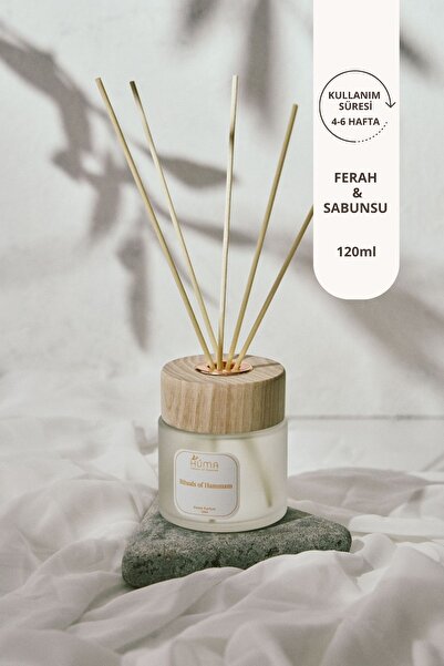 HUMA HOUSE OF HEAVEN Rituals of Hammam Çubuklu Oda Kokusu 120ml | Ferah ve Sa...
