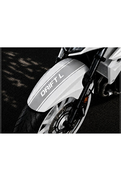 AlpiLeo Drift L Front Fender Sticker Single Color Cutting Foil |   Motorcycle...