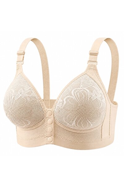 Efrayim Manessa Lingerie Kadın Önden Düğmeli Çıtçıtlı Balensiz Toparlayıcı Ra...