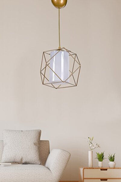 Trend Kitchen Küp Kare Model Eskitme Sarkıt Avize
