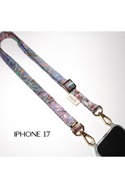 iPhone 17 Shine Sirena Telefon Askısı - Askılı Telefon Kılıfı