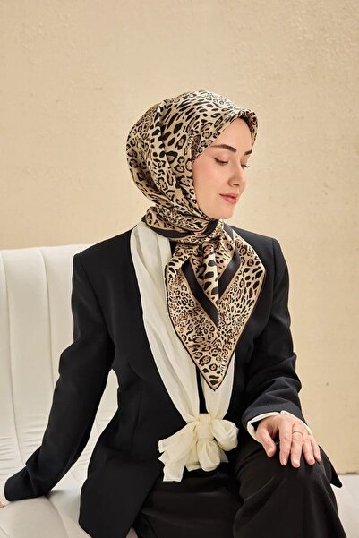 Silk Home Tivil Pure Silk 11506 - 02 Model Leopard Auriu