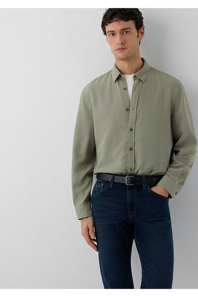 Mavi (Tencel TM) Lyocell Yeşil Gömlek Regular Fit / Normal Kesim 0212068-71818