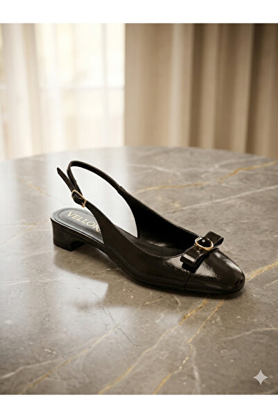 stoneclass Pantofi de damă cu vârf rotund, cu spatele deschis, casual, clasic...