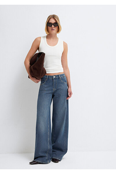 Mavi Pantaloni din denim închis, cu aspect uzat, Siena Iconic 1010763-A3778