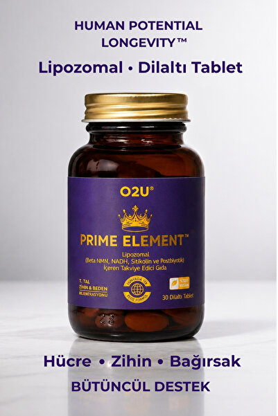 O2U Enerji, Odak ve Bağırsak Desteği | Yorgunluk & Zihin Sisi İçin Lipozomal ...