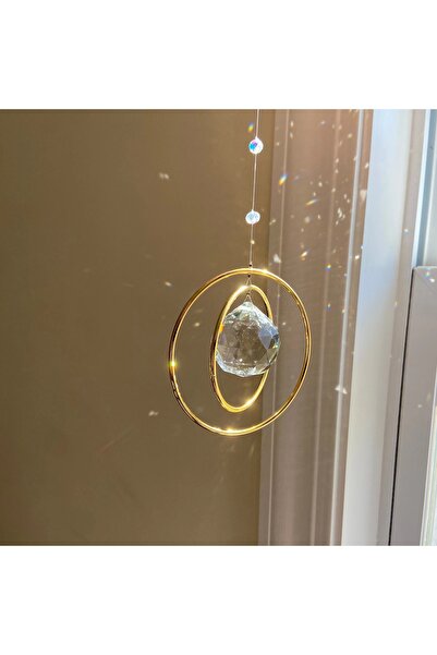 Choice 2gq-30q-0825 1pc Window Hanging Rainbow Suncatcher, Glass Ball Prism S...