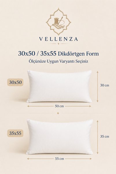 Vellenza وسادة داخلية مستطيلة الشكل مكونة من 6 قطع، مملوءة بألياف السيليكون النقية بنسبة 100%، وسادة داخلية ناعمة وسميكة لمقعد الأريكة