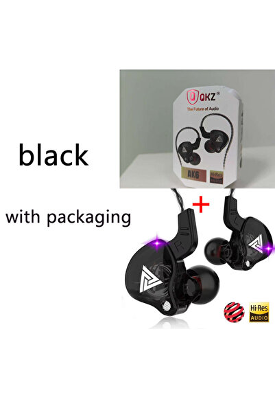 Choice9 Pink NEW KZ AK6 Copper Driver HiFi Wired Earphone 3.5MM Race Sport He...