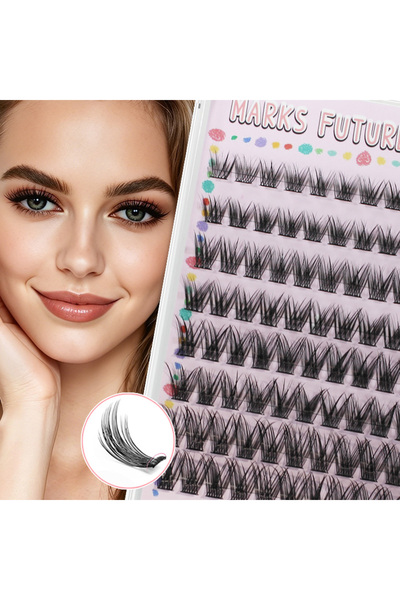 Choice MIX Marks Future Self-Adhesive Eyelashes Are Thick and Curled for Big ...