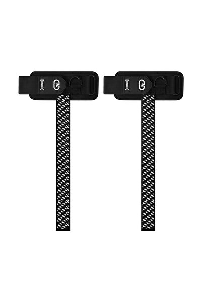Choice ZLD003-WH Weightlifting Strap with Wrist Band Gym Grip Bands Fitness P...