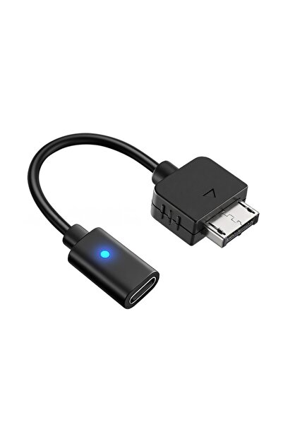 Choice كابل USB-C لجهاز بلايستيشن فيتا 1000، محول شحن من النوع C مع مؤشر LED ...