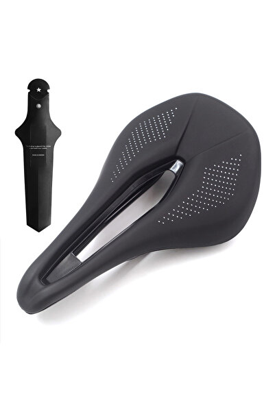 Choice Black-1-fender Power Comp Bicycle Saddle for Mens Womens Comfort Road ...