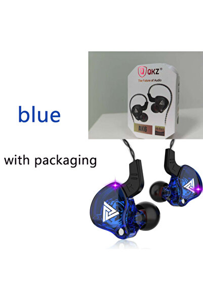 Choice4 green NEW KZ AK6 Copper Driver HiFi Wired Earphone 3.5MM Race Sport H...