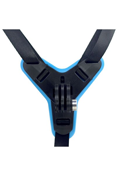Choice Blue Motorcycle Helmet Front Chin Stand Camera Holder for GoPro Hero D...