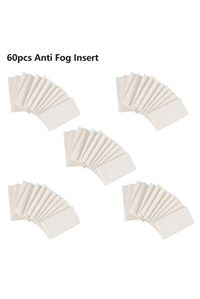 Choice 60x Anti Fog Insert Anti Fog Inserts Reusable Moisture Absorbing Strip...