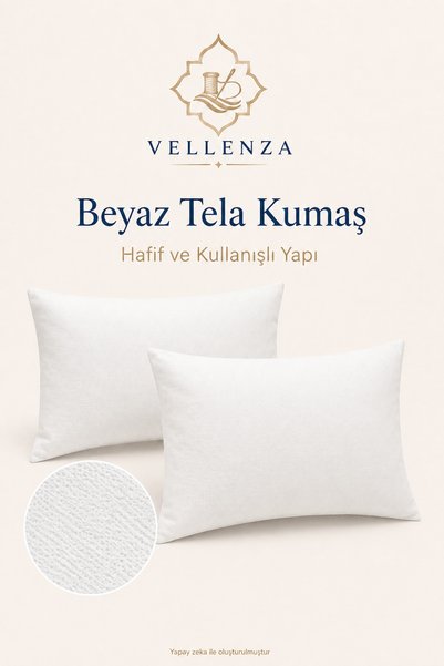 Vellenza وسادة رقبة مكونة من قطعتين مقاس 25 × 35 مملوءة بألياف السيليكون النقية بنسبة 100%، وسادة دعم صغيرة ناعمة، وسادة راحة للسفر