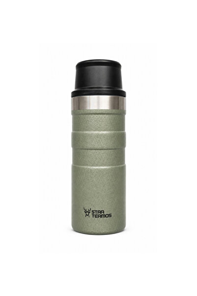 Star Termos Sport Series 350 ml / 11.83 oz Steel Thermos - Keeps Hot for 8 Ho...