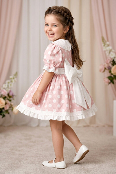 Baby Animals Baby Girl Girl Kid Birthday Party Wedding Dress Half Sleeve Line...