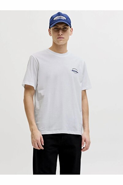 Jack & Jones Jjbrandon Tee Ss Мъжка тениска с кръгло деколте 12288113