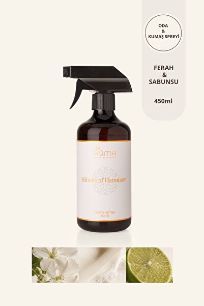 HUMA HOUSE OF HEAVEN Rituals of Hammam Oda-Kumaş Spreyi 450ml | Ferah ve Sabu...