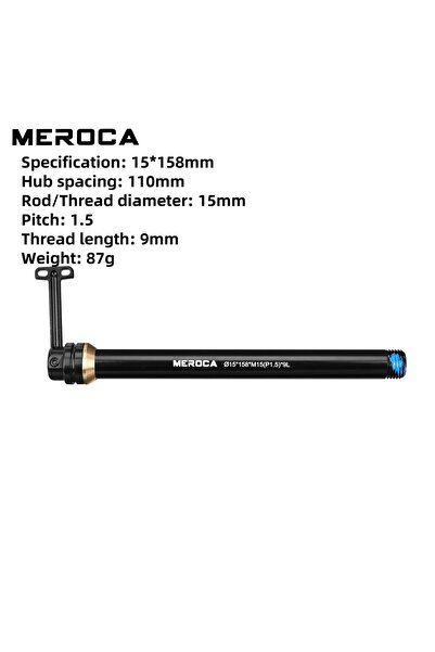Choice10 15X158 Quick-release Thru-axle Rod For Bicycles 12/15MM Ultralight A...