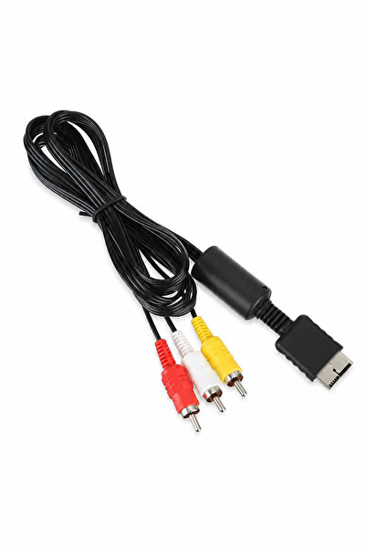 MVLH 3 RCA to Scart Av Ses ve Görüntü Kablosu - TV Lale Kablosu