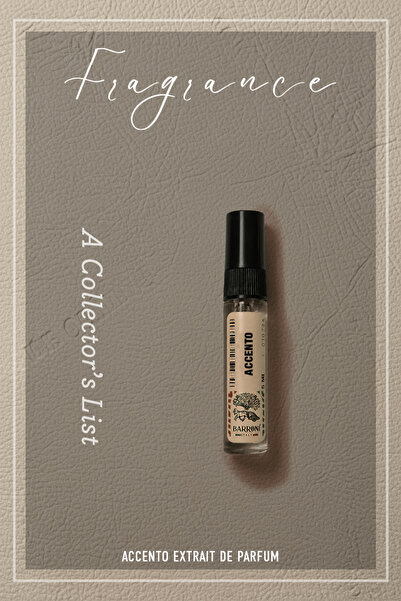 Barroni Profumo 5 ML ACCENTO EXTRAIT DE PARFUM