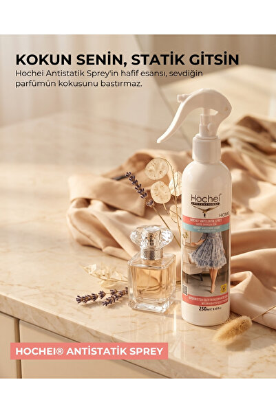 Hochei Antistatik Sprey - Tekstil Ürünleri Için - 250 ml