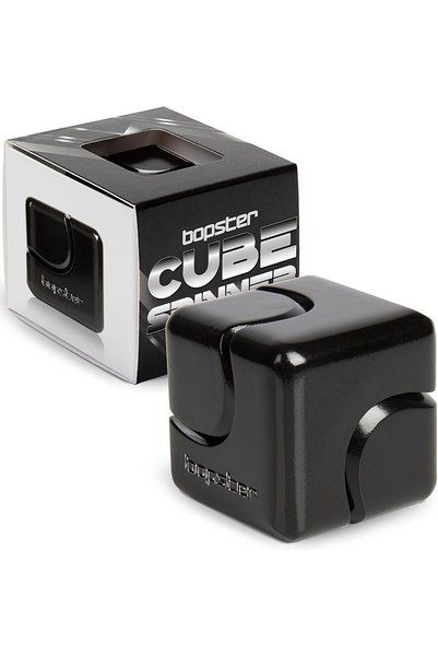 Bopster Fidget Cube Spinner - Black - Cs005