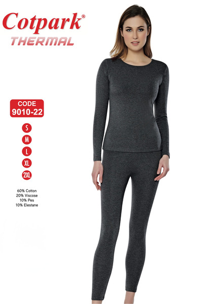Cotpark Women's Thermal Suit - Anthracite 9010