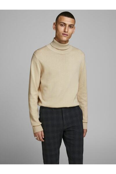 Jack & Jones Rollkragenpullover Einfarbig Rollkragenpullover