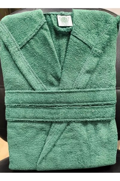 MYSOFTHOME Bathrobe with Curly Hood, 100% Cotton Organic Fabric