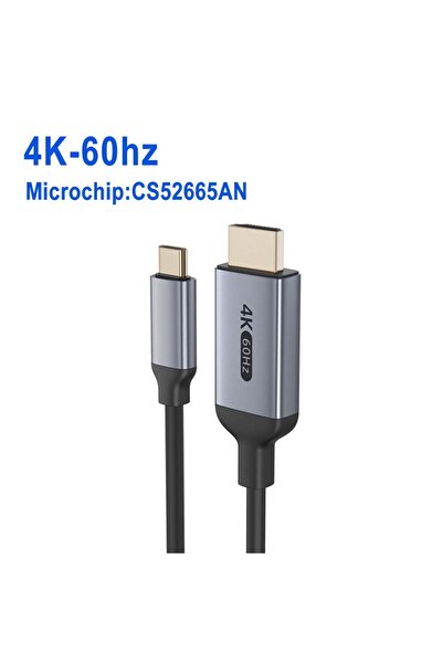 Choice 3M 4K Type-C to HDMI Type C to HDMI-Compatible HDTV Cable 4K@120Hz 8K@...