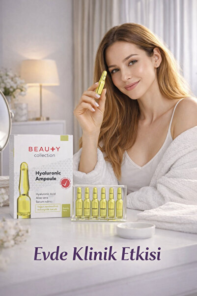 Beauty Collection Beauty Face Hyaluronic Acid Nemlendirici Ampul X6
