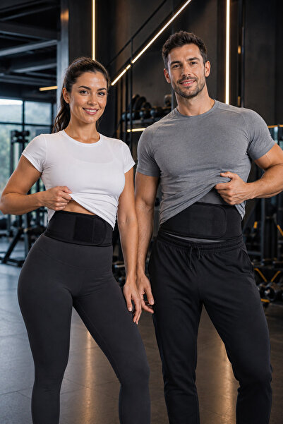 Sh Mağazacılık Unisex Thermal Waist Corset 100% Sauna Sweat Belt Effective on...