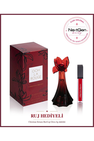 Ooh La Rouge 100 ml EDP Kadın Parfüm + Lip Gloss Hediye