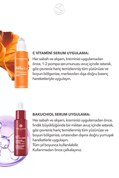 Yves Rocher Aydınlatıcı ve Pürüzsüzleştirici Serum Seti